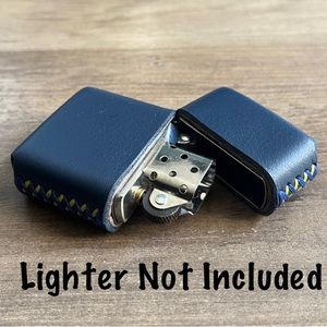 Genuine Leather Case for Zippo Lighter Standard Size (Made in USA 🇺🇸)
